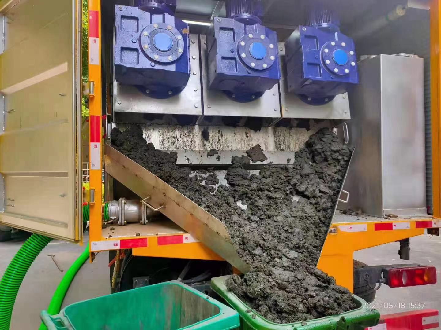 迪庆化粪池清掏城市维护站-泥浆净化干湿分离处理